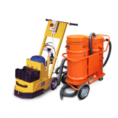 Аренда комплекта мозаичная машина GM-122 + пылесос в компании ГенПрокат