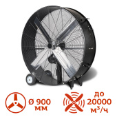 Аренда промышленного вентилятора Ballu BIF-20DB в компании ГенПрокат.RU