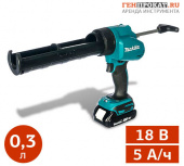 Аренда пистолета аккумуляторного Makita DCG 180 RYE для герметика в компании ГенПрокат