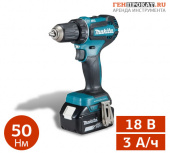 Аренда аккумуляторной дрели-шуруповерта Makita DDF485RF LXT в компании ГенПрокат