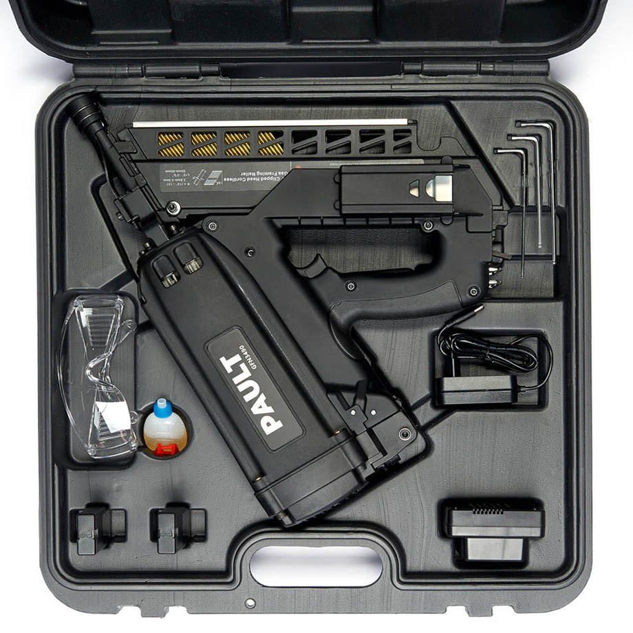 Аренда монтажного газового пистолета по дереву PAULT GFN3490 в компании ГенПрокат