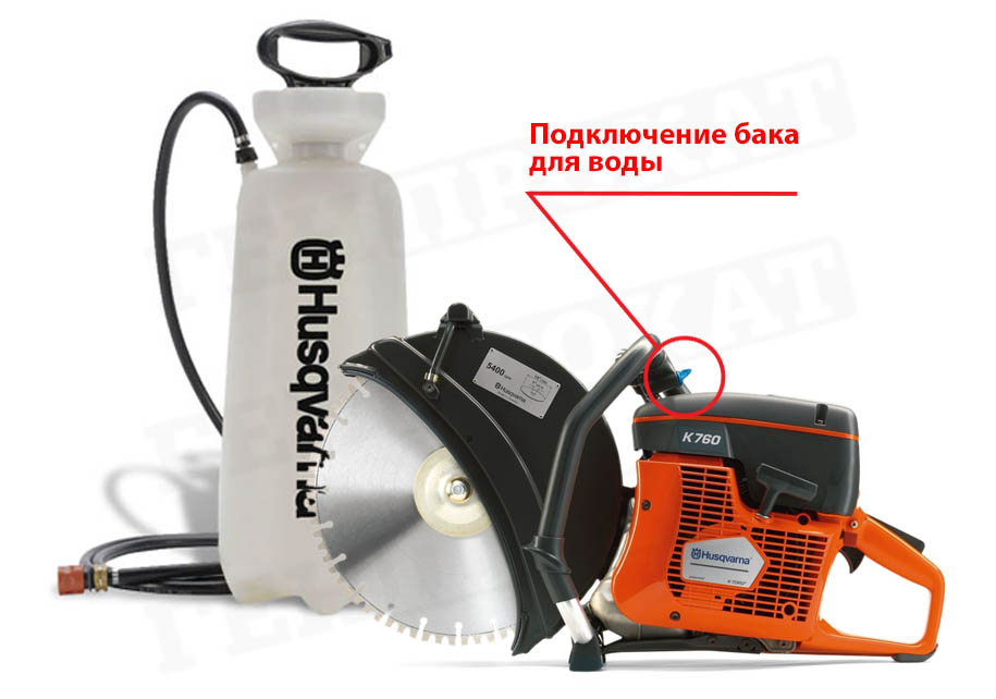 Прокат бензореза Husqvarna K 760 в компании ГенПрокат