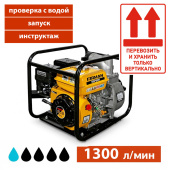 Аренда бензиновой мотопомпы Firman SGP80T в компании ГенПрокат