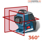 ПРОКАТ ЛАЗЕРНОГО НИВЕЛИР BOSCH GLL 3-80 P PROFESSIONAL в компании ГенПрокат
