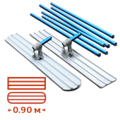 Аренда двух гладилок для бетона (прямоугольная  и закругленная), 0,90 м в компании ГенПрокат