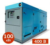 Аренда дизельного генератора ЭДБ-100-2-А в шумозащитном кожухе в компании ГенПрокат