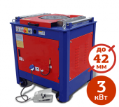 Аренда станка гибки арматуры Vektor GW-42SA с доводчиком в компании ГенПрокат