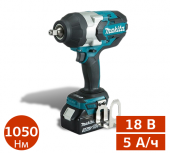 Аренда аккумуляторного гайковерта Makita DTW1001RTJ в компании ГенПрокат