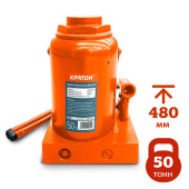  Аренда гидравлического домкрата Кратон HBJ-50 тонн (бутылочный) в компании ГенПрокат