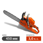 Аренда цепной бензопилы RedVerg RD-GC55-18 в компании ГенПрокат