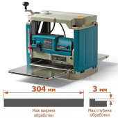 Аренда рейсмусового станка MAKITA 2012NB в компании ГенПрокат
