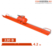 Прокат виброрейки для протягивания по маякам, 4.2 М в компании ГенПрокат