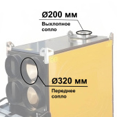 Аренда тепловой пушки MASTER BV 691 FS в компании ГенПрокат
