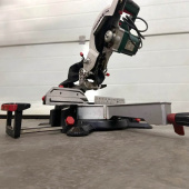 Пила торцовочная Metabo KGS216 с протяжкой (б/у) в компании ГенПрокат