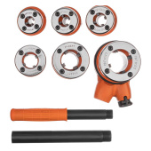 Аренда набора клуппов Sparta 1/4-3/8-1/2-3/4-1-1.25" (плашкодержатель с трещеткой, 9 предметов) в компании ГенПрокат